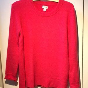 JCrew Factory Crewneck sweater in extra-soft yarn